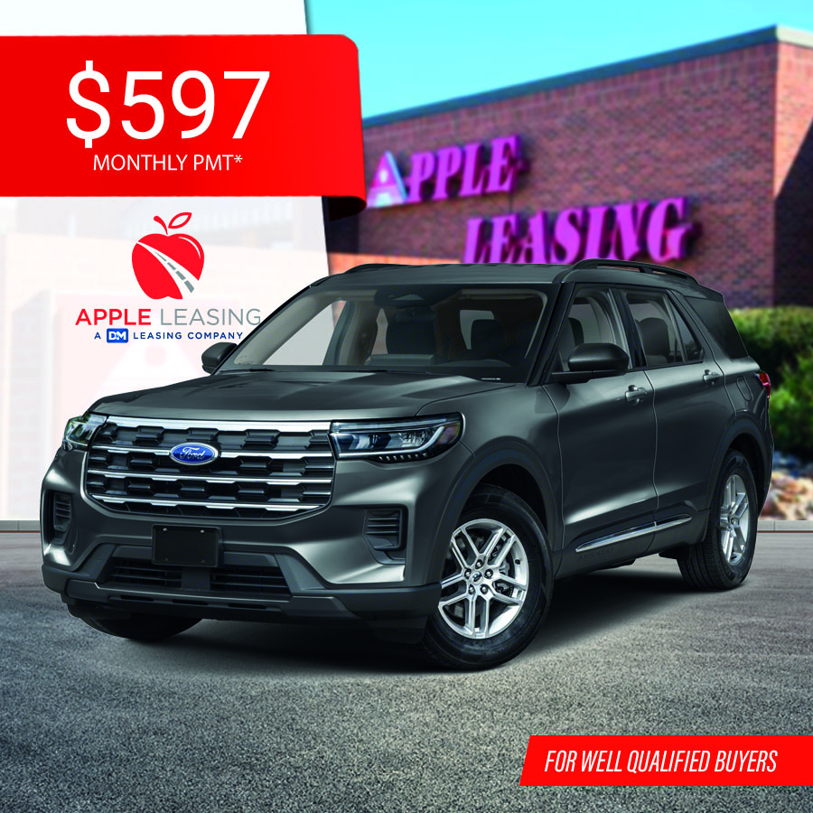 Family-ready 2026 Ford Explorer Active SUV highlighting its bold front grille, premium wheels, and spacious stance.