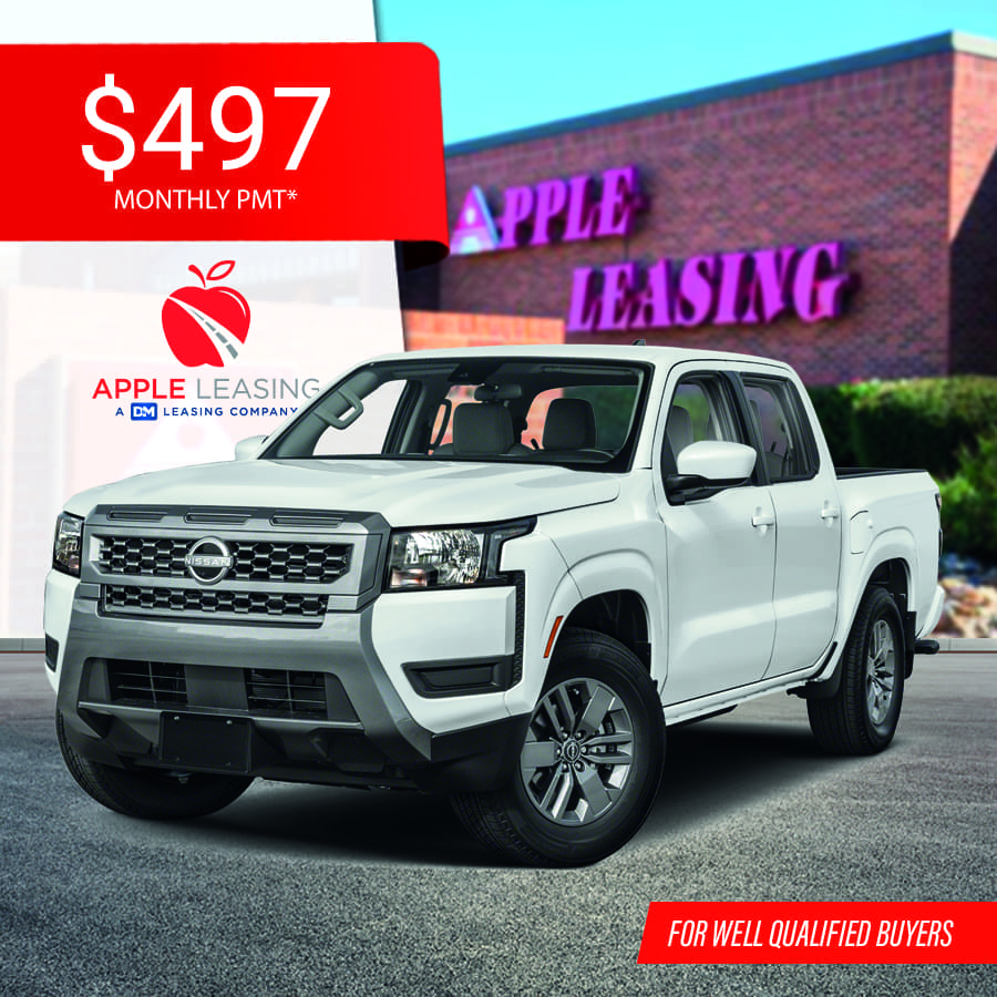 2026 Nissan Frontier Crew Cab SV 4X2 V6 with SV Dark Armor Package.