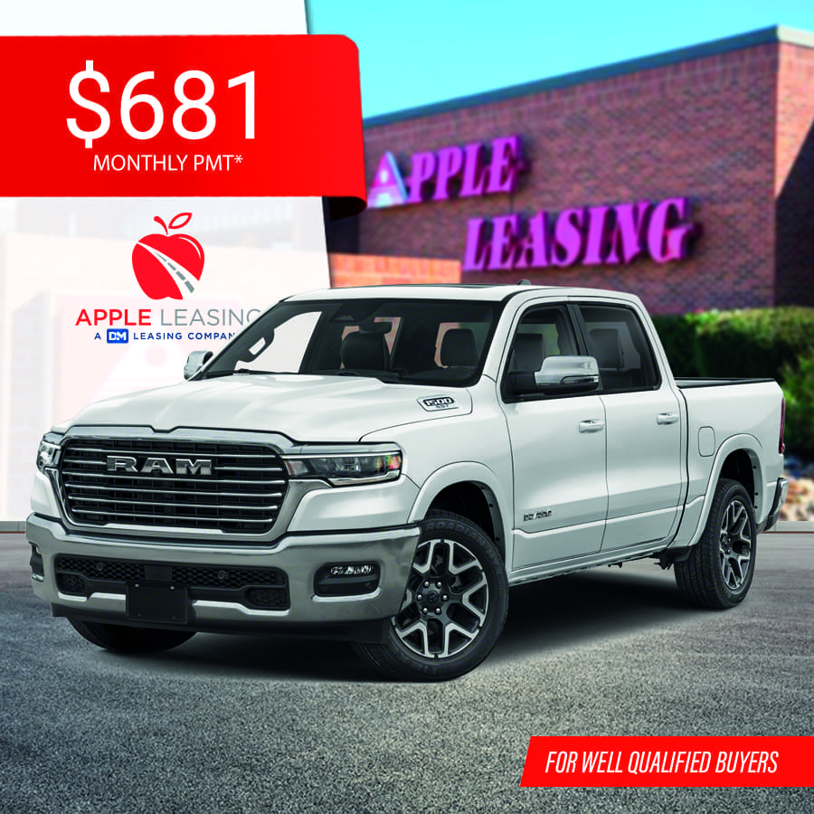 2026 Ram 1500 Laramie Crew Cab 4X4 with Laramie Southwest Edition trim.