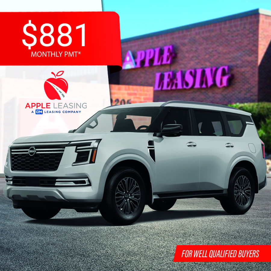 2025 Nissan Armada SL with 20” Alloy Wheels, 2nd Row Captain’s Chairs