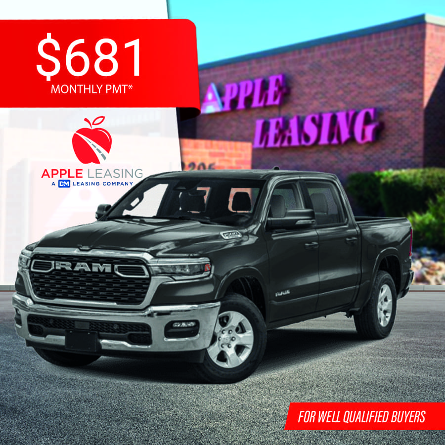 2026 Ram 1500 Lonestar Crew Cab 2WD with Heated Seats, 20” Chrome Wheels